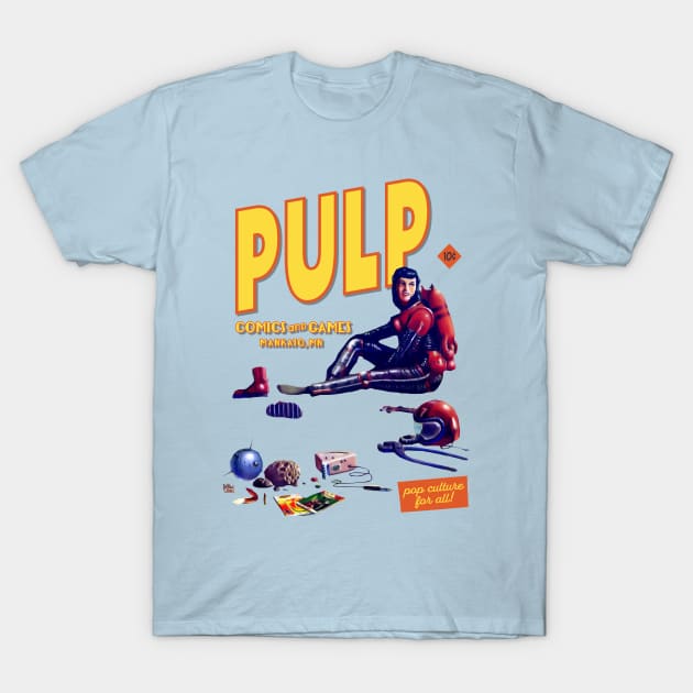 PULP Astro Woman T-Shirt by PULP Comics and Games